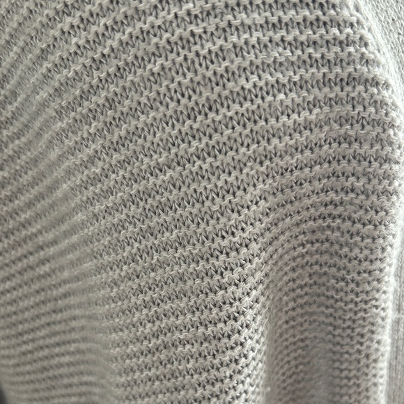 Cotton Emporium Light Gray Open-Front Cardigan - Picture 5 of 5